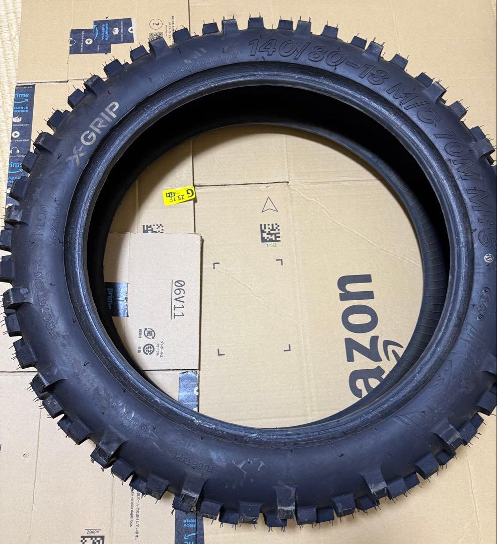 ジャックザグリッパー　X-GRIP 140/80-18 新品