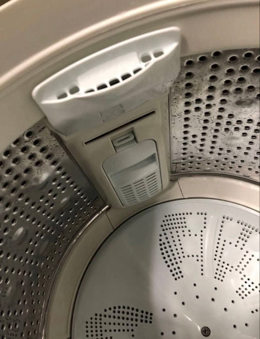 10h21. HITACHI 8kg 全自動洗濯機 BW-V80C 2018年