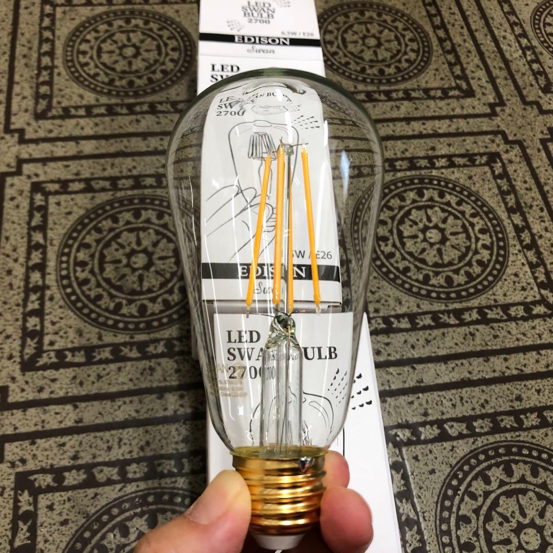 ペンダントライト＋エジソン電球＋スウィングダクトセット