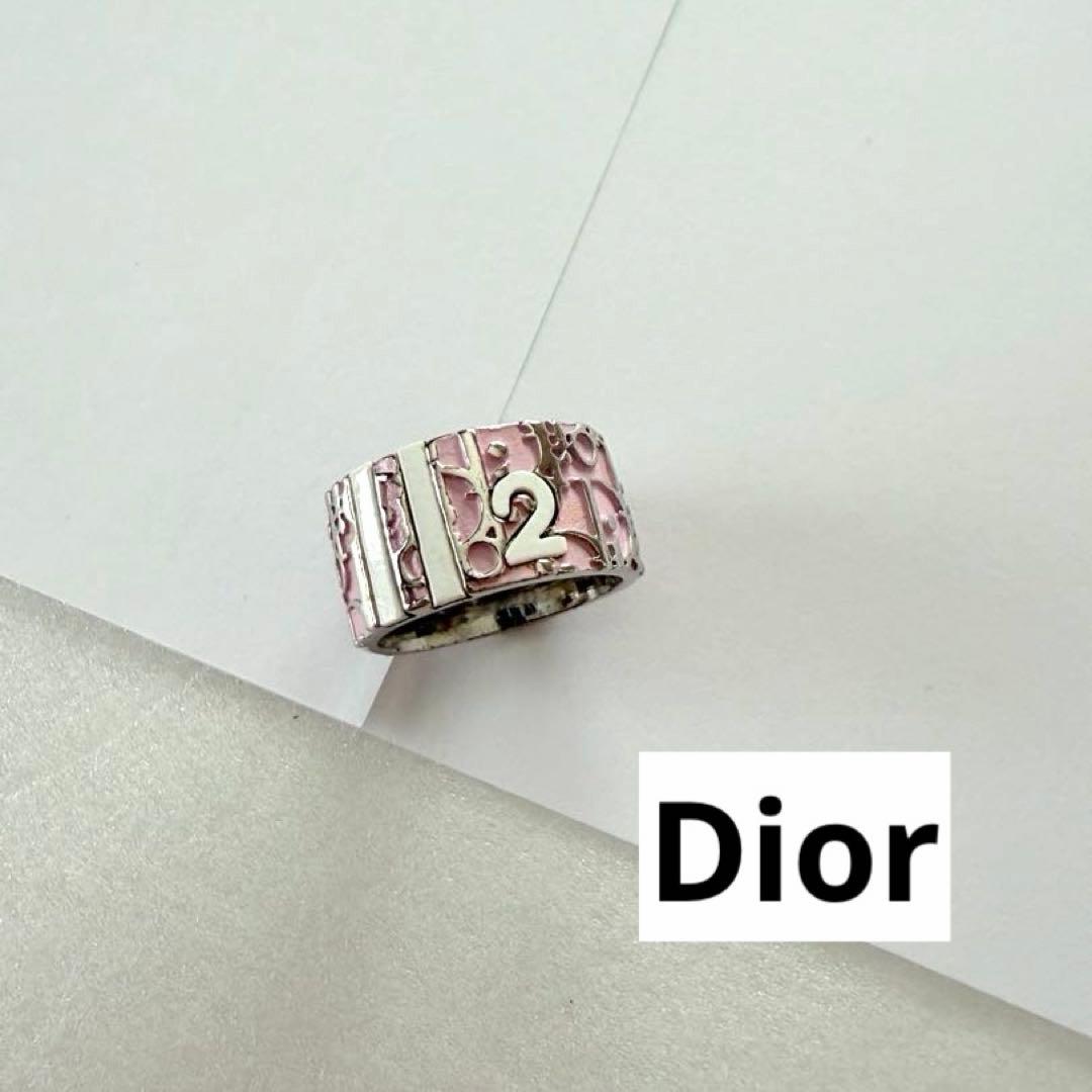 Christian Dior ディオール トロッターリング 2 ピンク 10号
