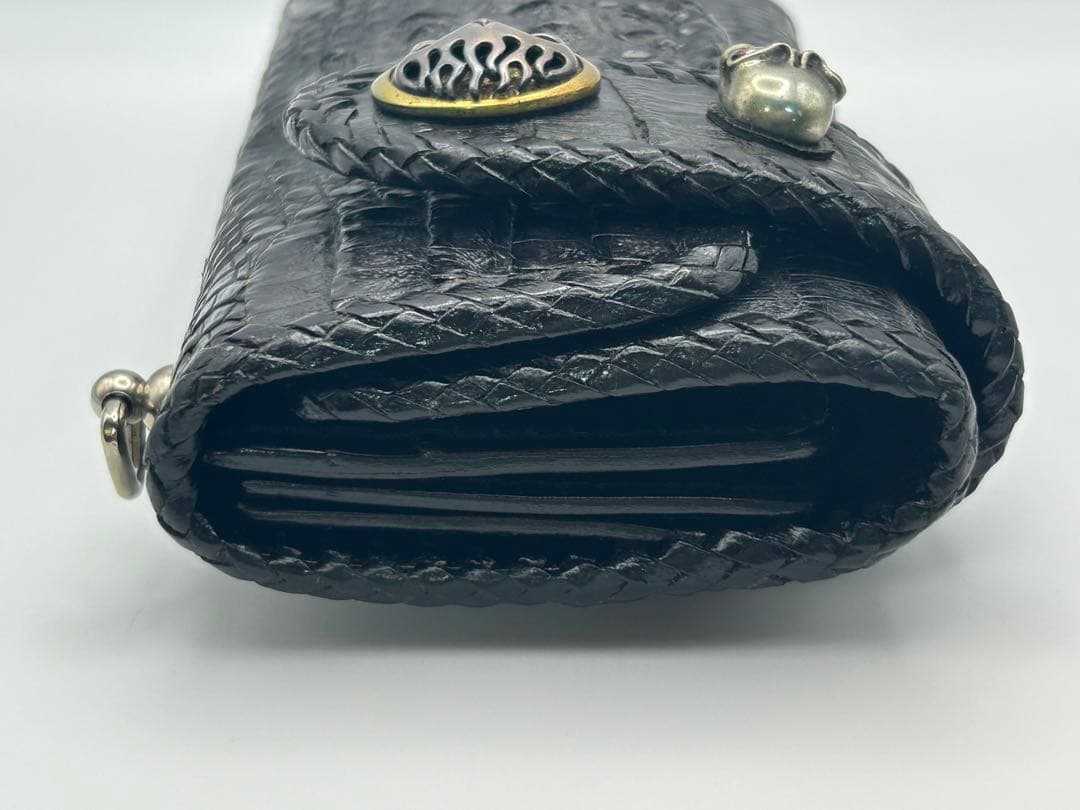 GODANE 財布　クロコ　ゴダン