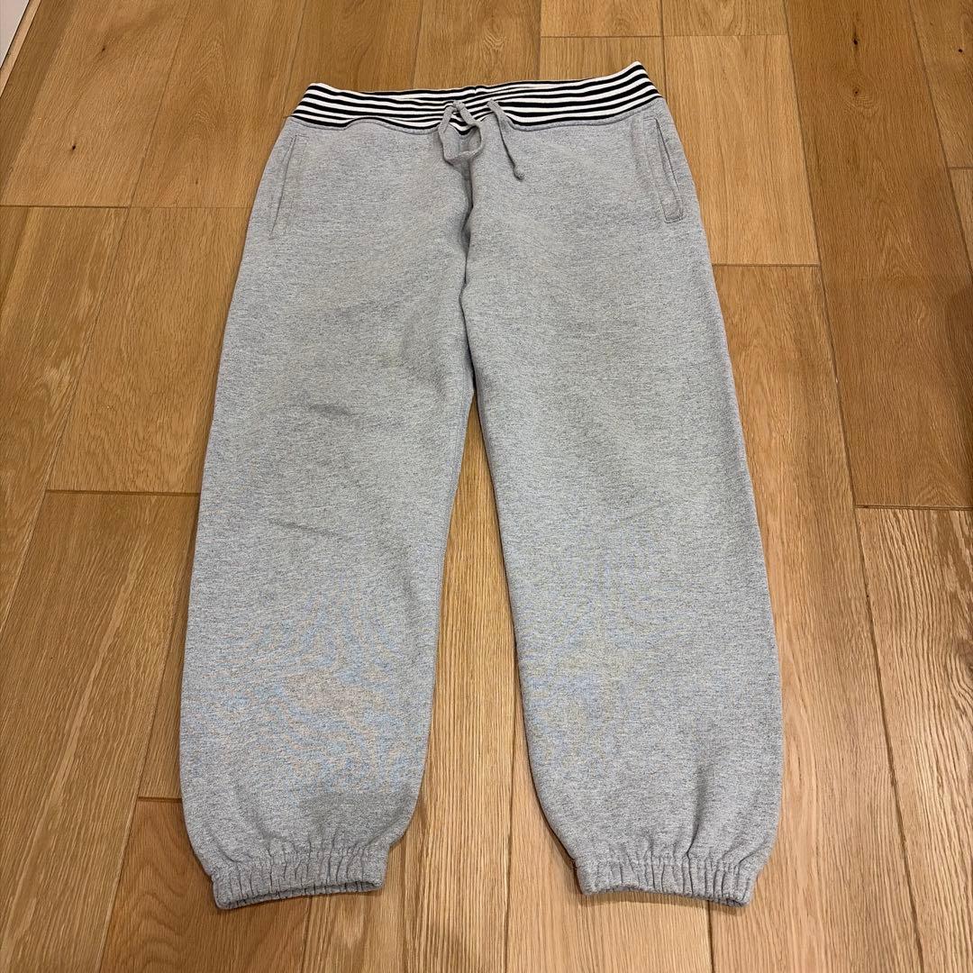 シュプリームClassic Logo StripedRib Sweatpant