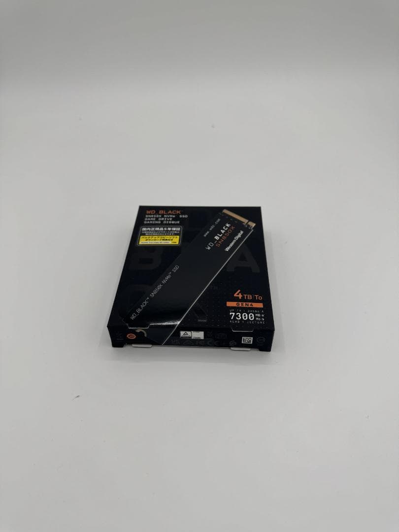 WD_BLACK SN850X 4TB NVMe SSD　②