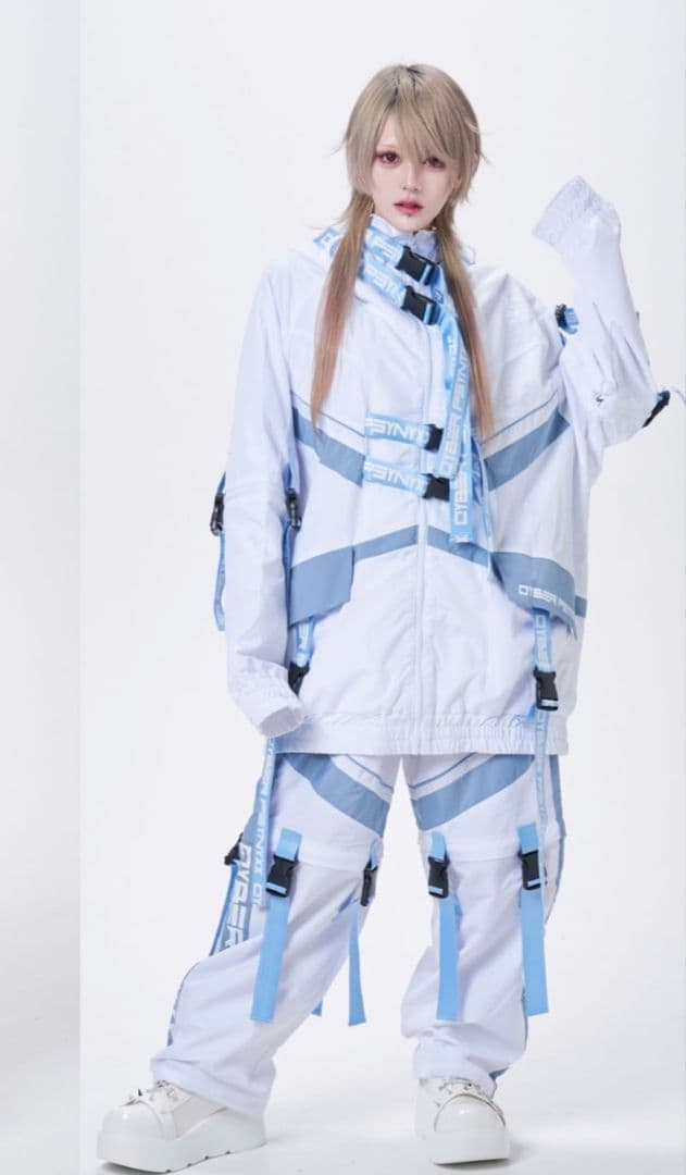 プシュニクス　PSYNYXX ナイロンサイバージャージ　セットアップ　天使界隈