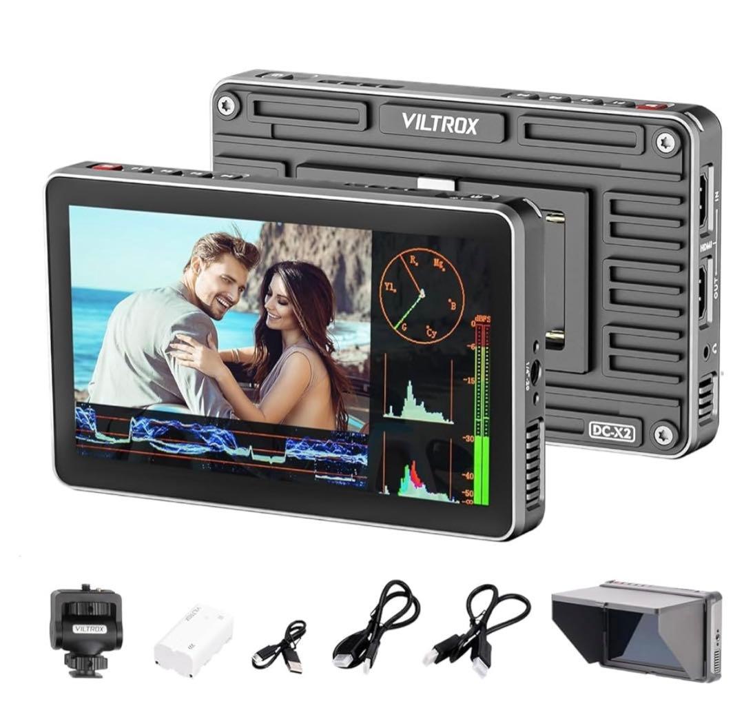 VILTROX DC-X2 高輝度2000nits カメラ フィールドモニター