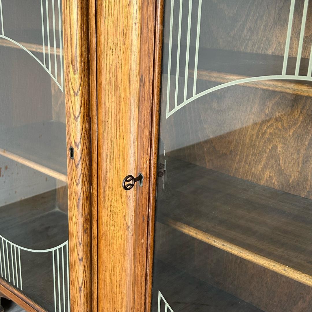 イギリス アンティーク　家具 ブックケース キャビネット 1930年頃 484A