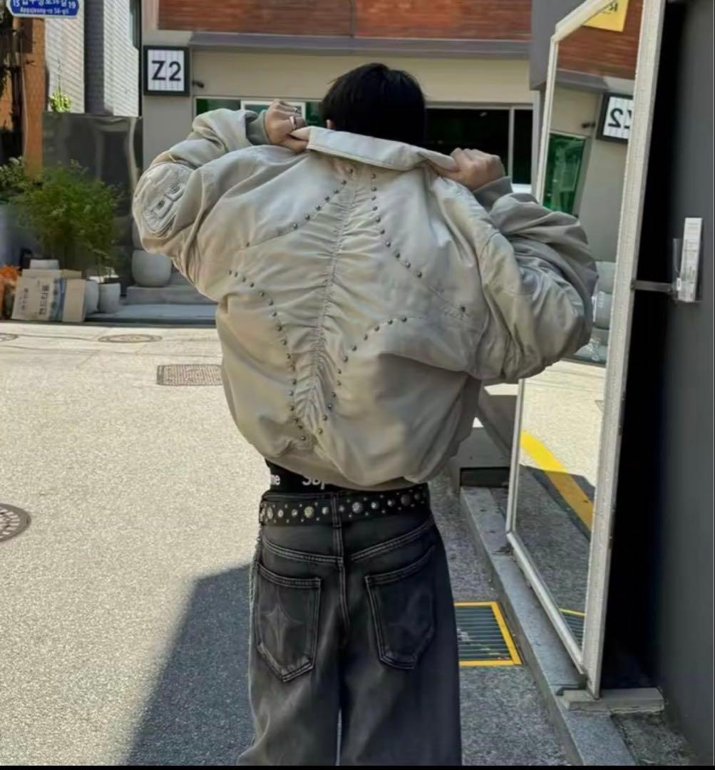 Thug Club 短丈フライトジャケット MA1