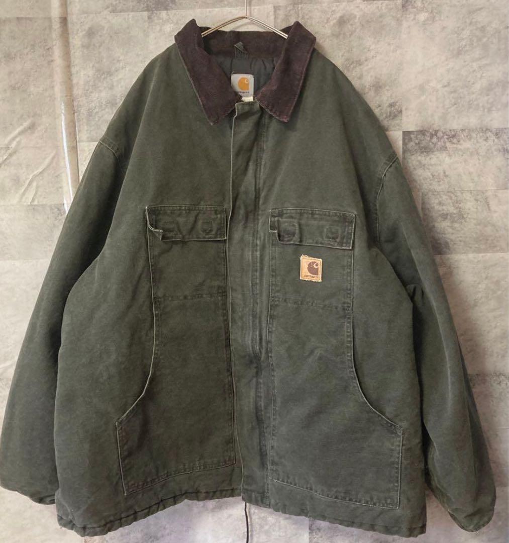 carhartt 00`sUSA製　トラディショナルコート カーキ　3XL