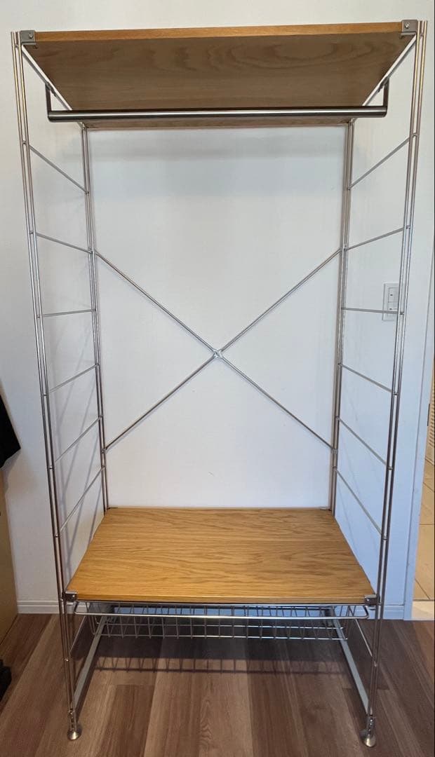 ［送料込み］無印ステンレスユニットシェルフ