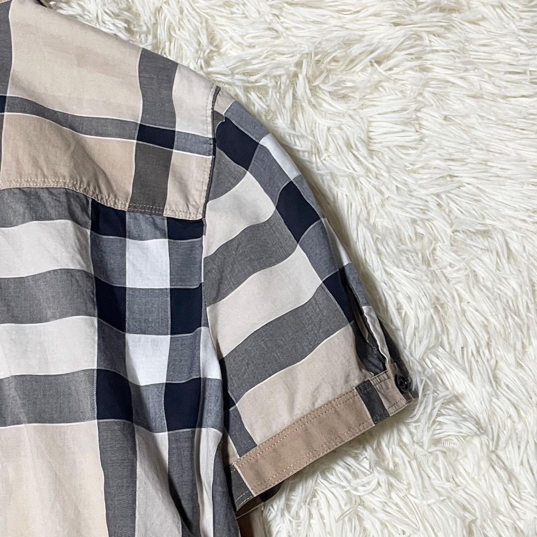 【sakura美】バーバリーロンドン ノバチェック メガチェック 半袖