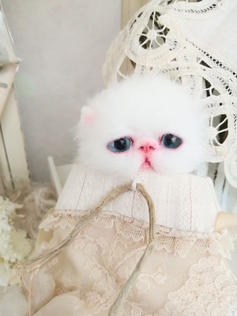 ミニミニ子猫ちゃん♡エキゾチック♡アートドール♡ぬいぐるみ♡