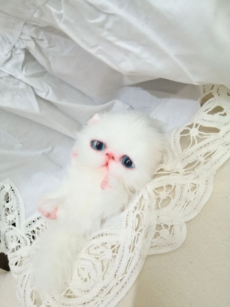 ミニミニ子猫ちゃん♡エキゾチック♡アートドール♡ぬいぐるみ♡