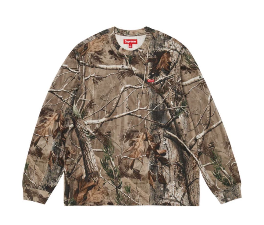 トップス Supreme Small Box L/S Tee