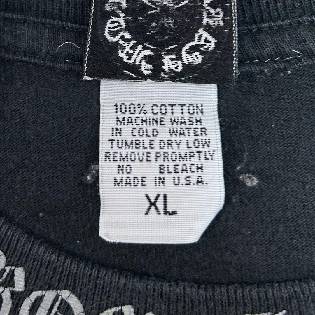 希少 クロムハーツ MALIBU バッククロス プリント Tシャツ ブラック