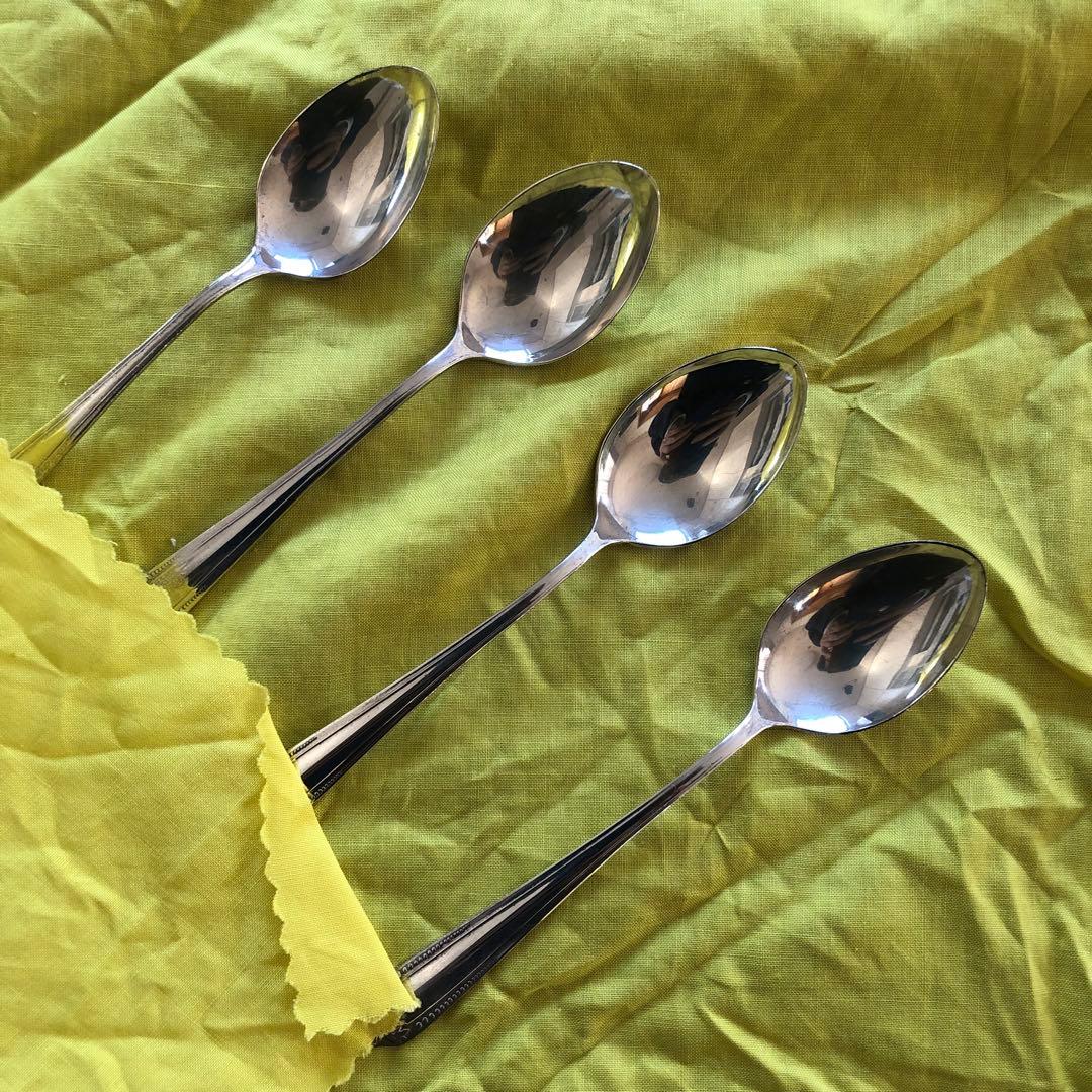 シルバー　スプーン　4本