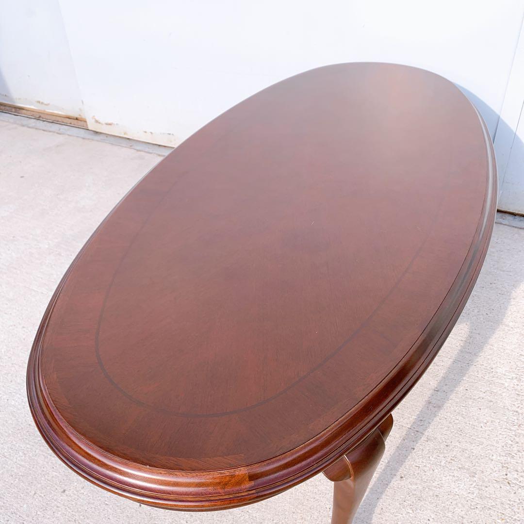 【美品】Maruni マルニ木工 メリル センターテーブル ローテーブル 猫脚