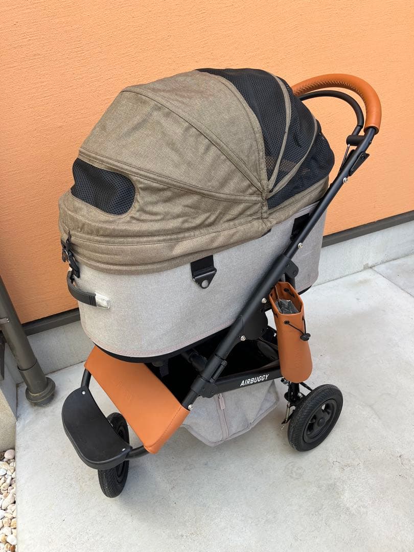【直接受取希望】AIRBUGGY ペットカート カカオ
