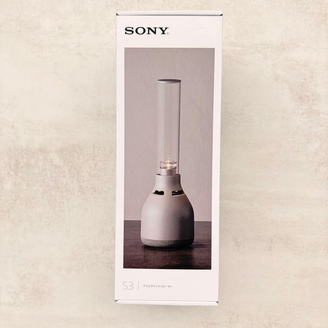 【新品未使用】ソニー　LSPX-S3　グラスサウンドスピーカー