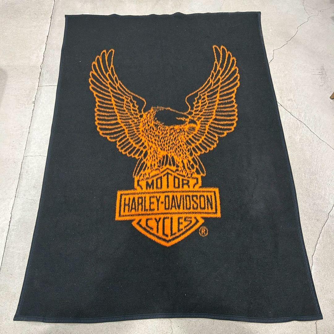 USA製 Harley Davidson ハーレーブランケット