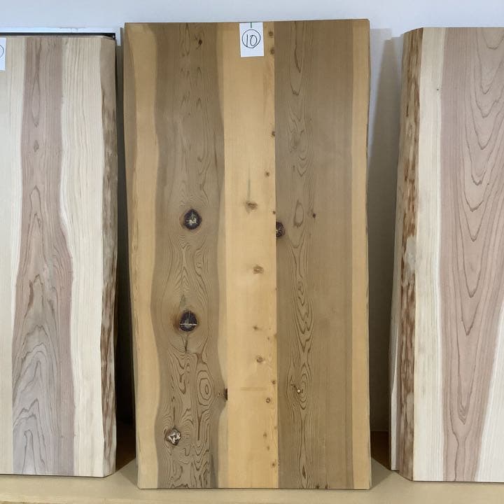 石川県産　能登ヒバと杉の天板