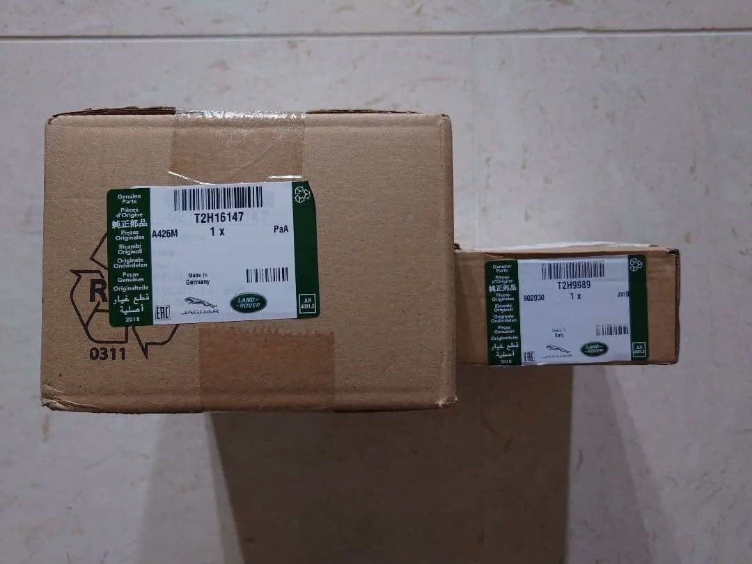 【純正】ジャガー　F-PACEブレーキパッド　フロント&リアセット