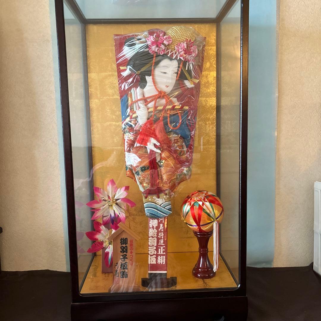 河寿特選❗️正絹押絵羽子板❣️