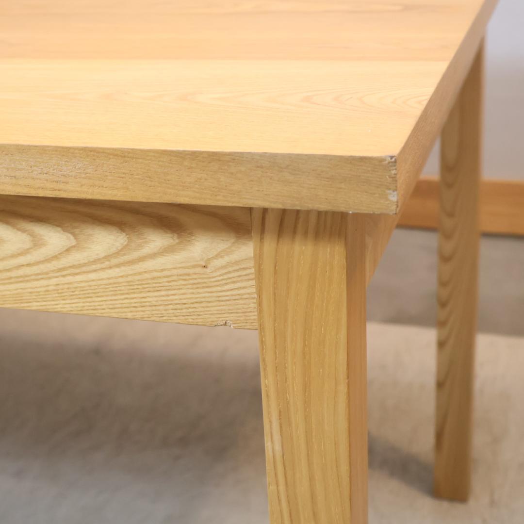 unico ウニコ HUTTE ヒュッテ アッシュ材 引出し ダイニングテーブル