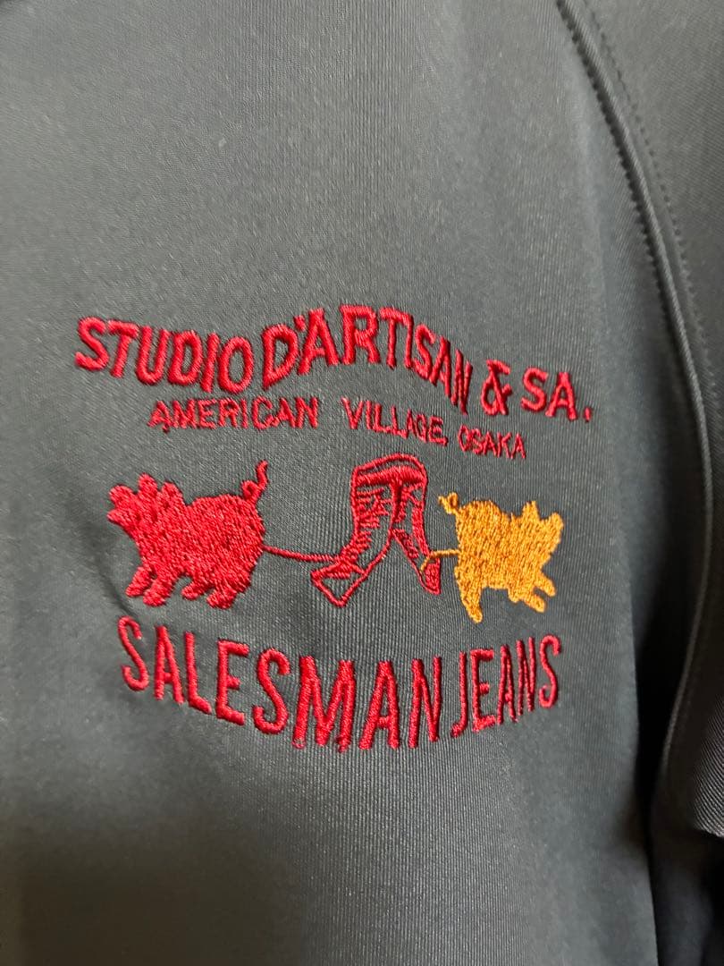 【極美品】ステュディオ・ダルチザン トラックジャケット 品番8092 豚刺繍 S