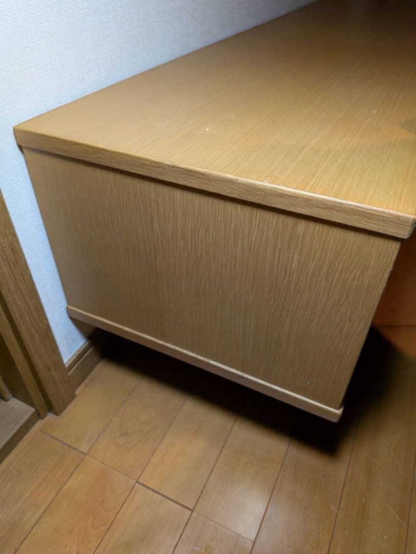 《送料込》無印良品 木製テレビボード オーク材 150 収納棚 TV台家具 廃盤