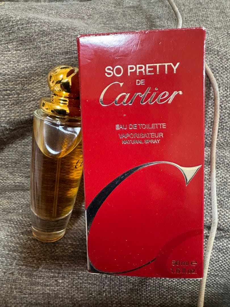 カルティエソープリティドゥオードバルファムEDPスプレー16オンスビンテージレア