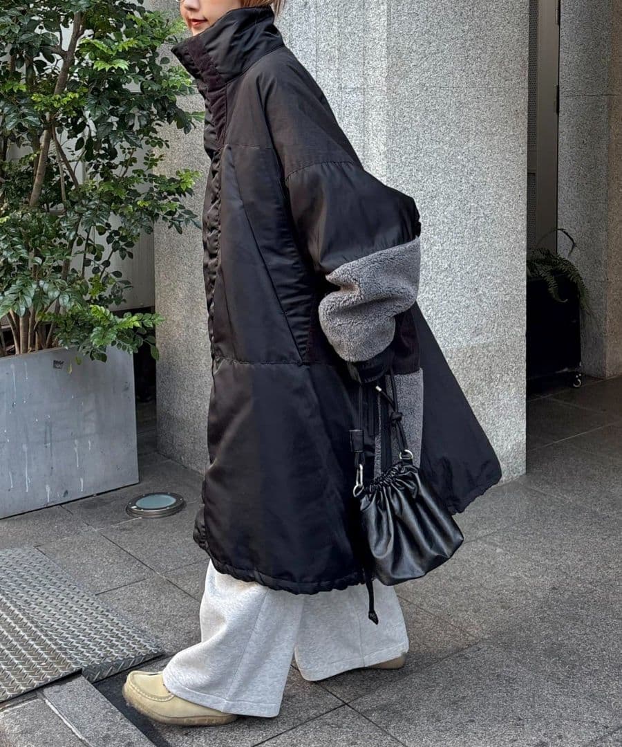 etsinta/エシンタ】モンスター中綿オーバーコート サイズ S ベンチコート