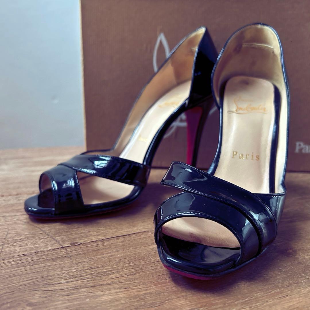 クリスチャンルブタン 35 1/2 エナメル