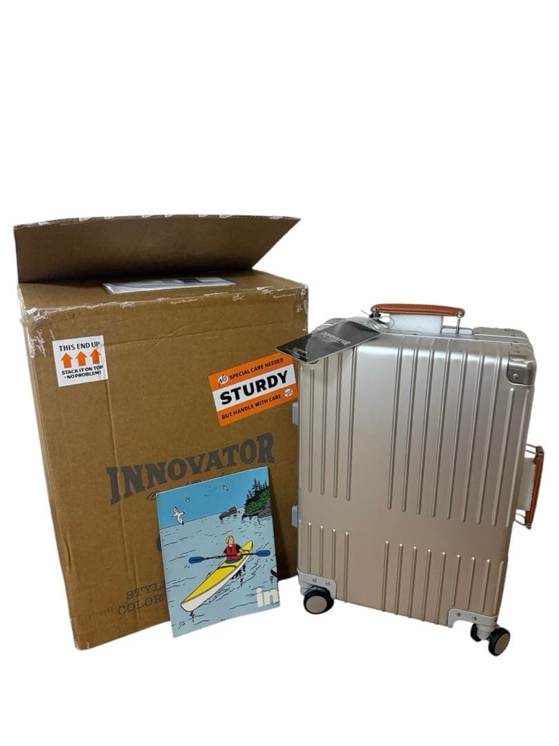 イノベータースーツケース　INV1811 Sterling Silver 36L