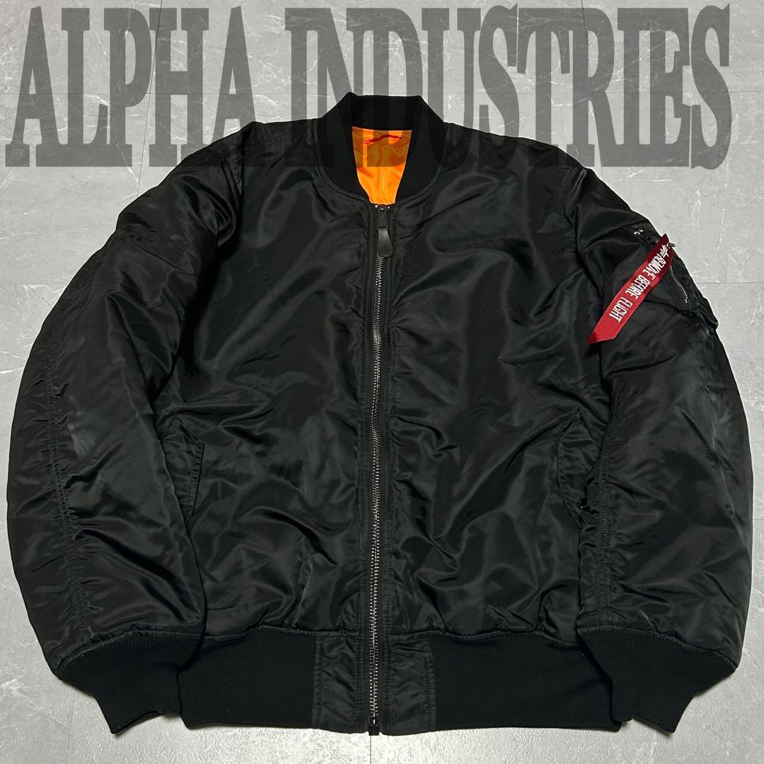 ☆希少☆【ALPHA INDUSTRIES】4L MA-1 フライトジャケット