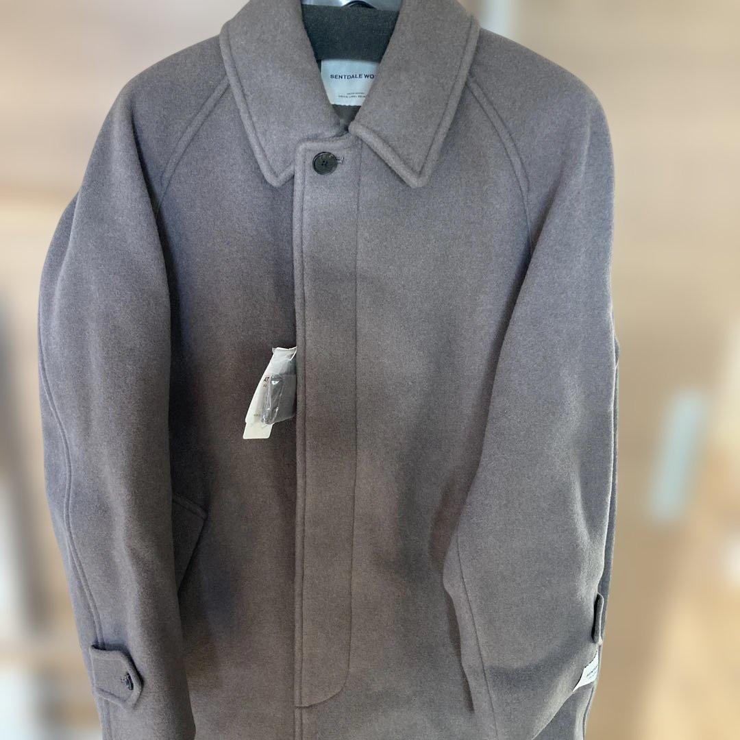 グリーンレーベル　SANTDALE WOOL コート　モカ　s