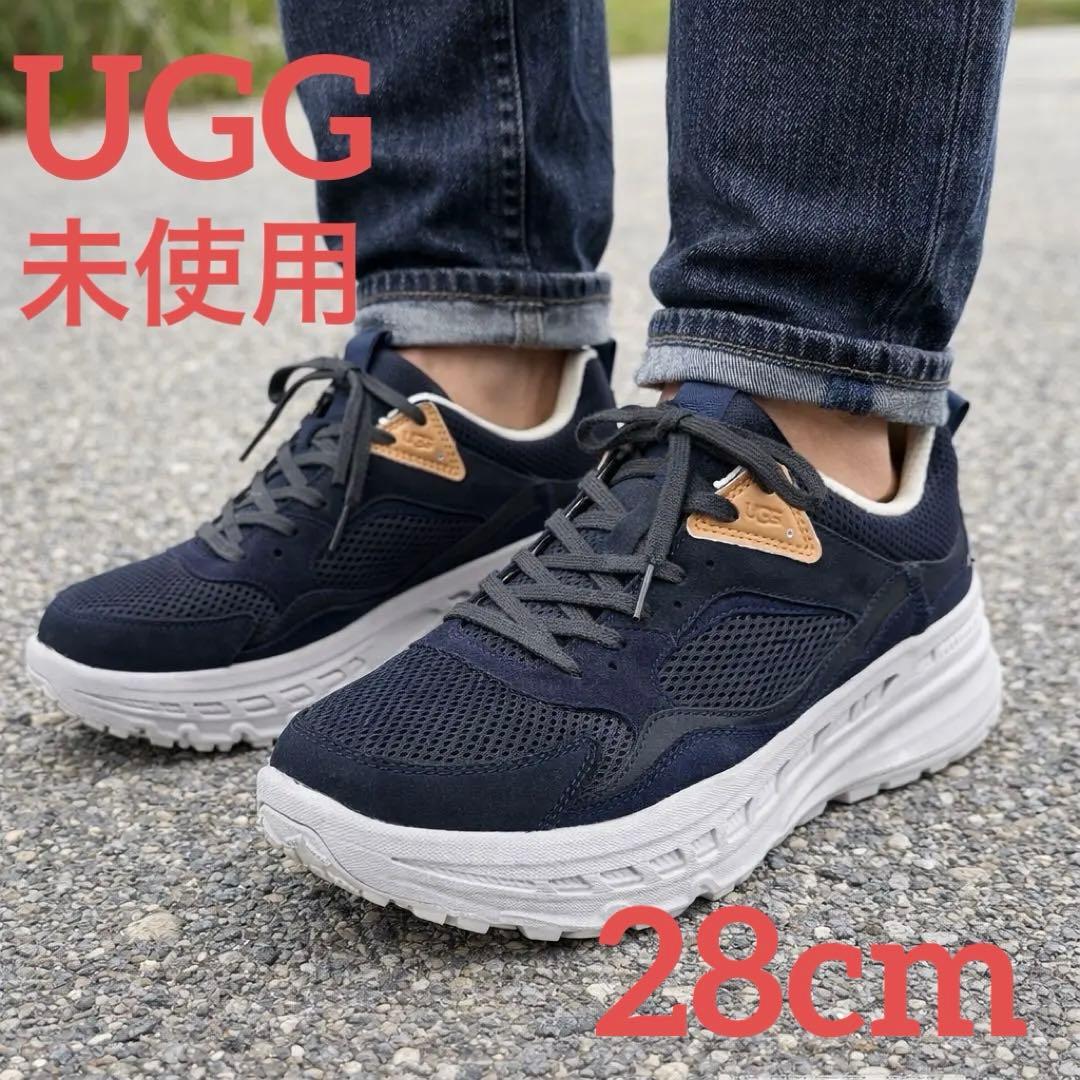 新品✨UGG アグ　厚底　レースアップ　スニーカー　メンズ　28cm