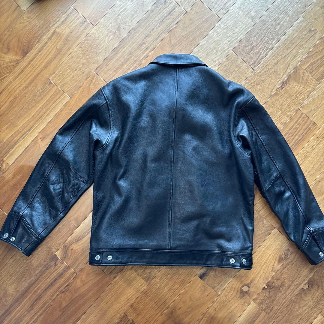 schott ショット　レザートラッカージャケット　ライダース　ラムスキン　M