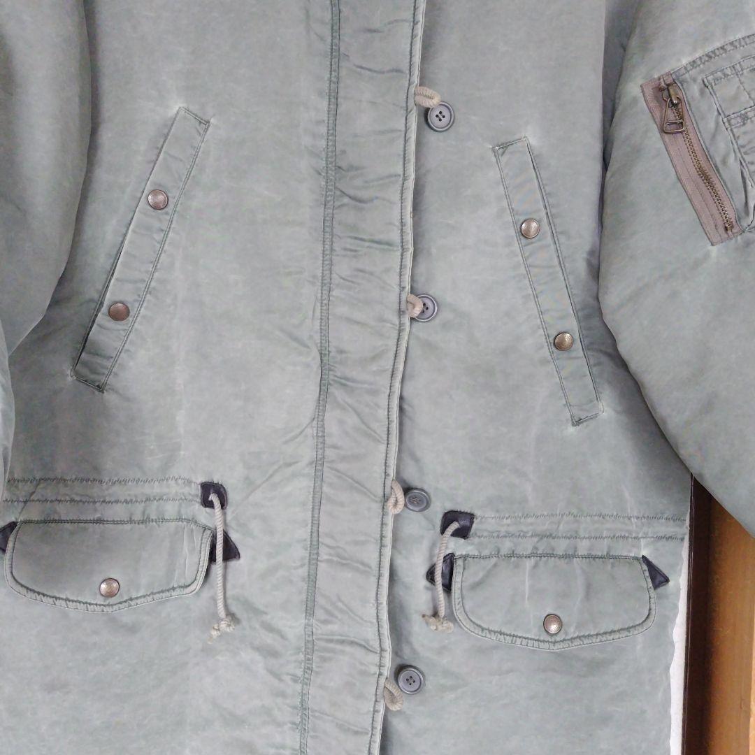 DKNY JEANS　ミリタリ調ーダウンコート