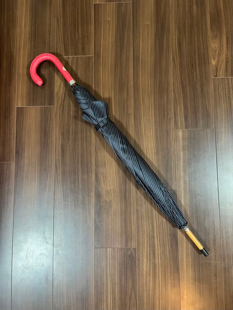 マリアフランチェスコ　長傘　手元レッド