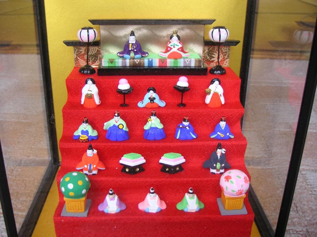 ミニ　雛人形　5段飾り