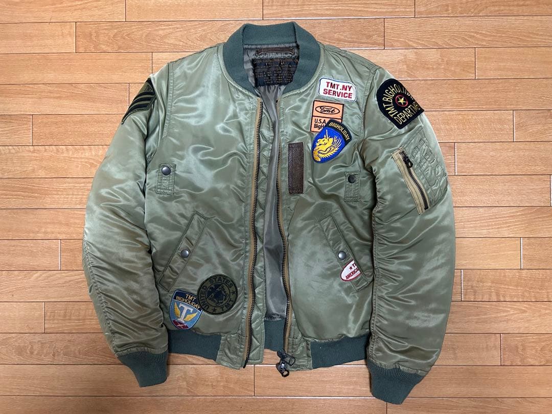 TMT MA-1 ミリタリージャケット サイズS