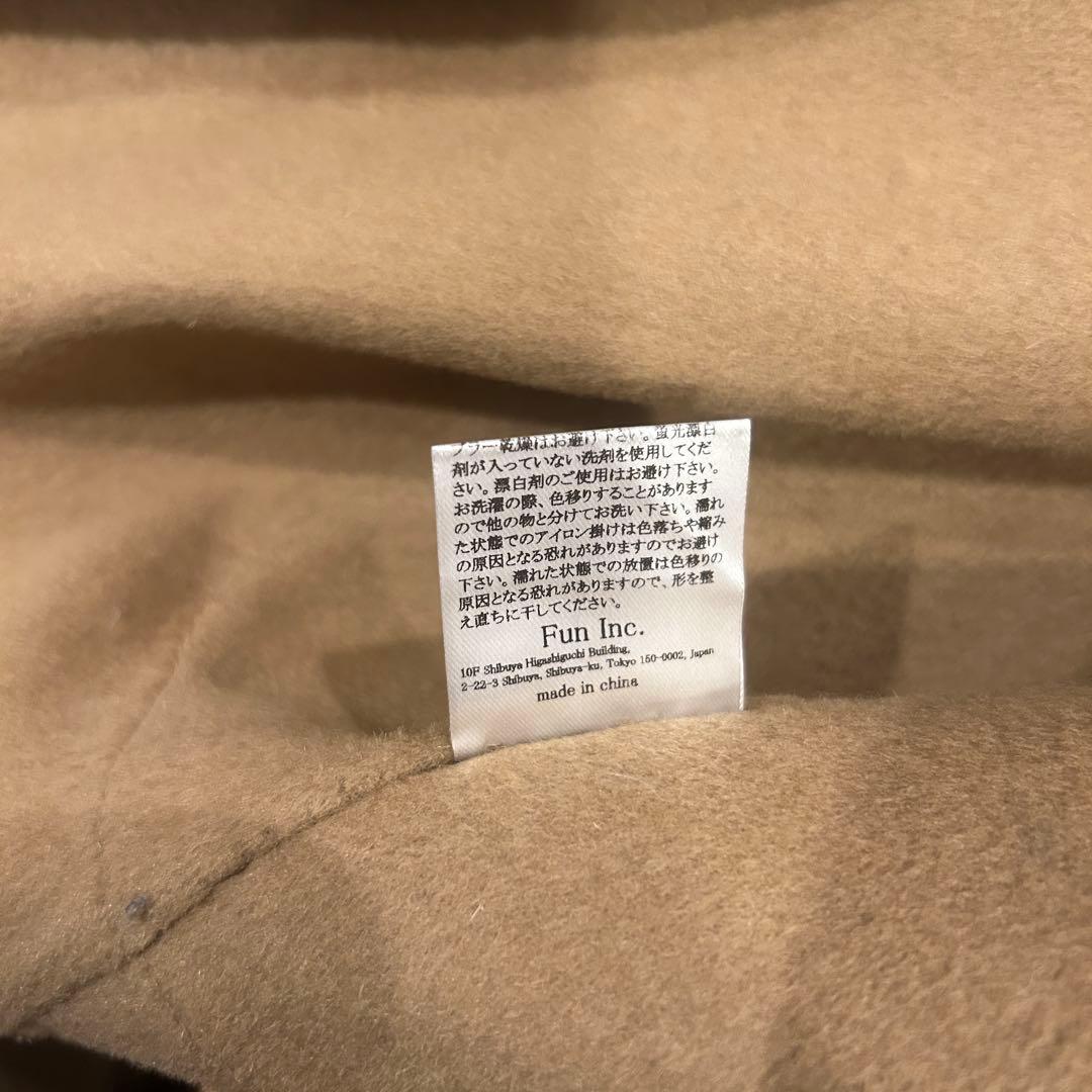 FASHIRU ファシル ウールダブルフェイスミドルコート 1回着用