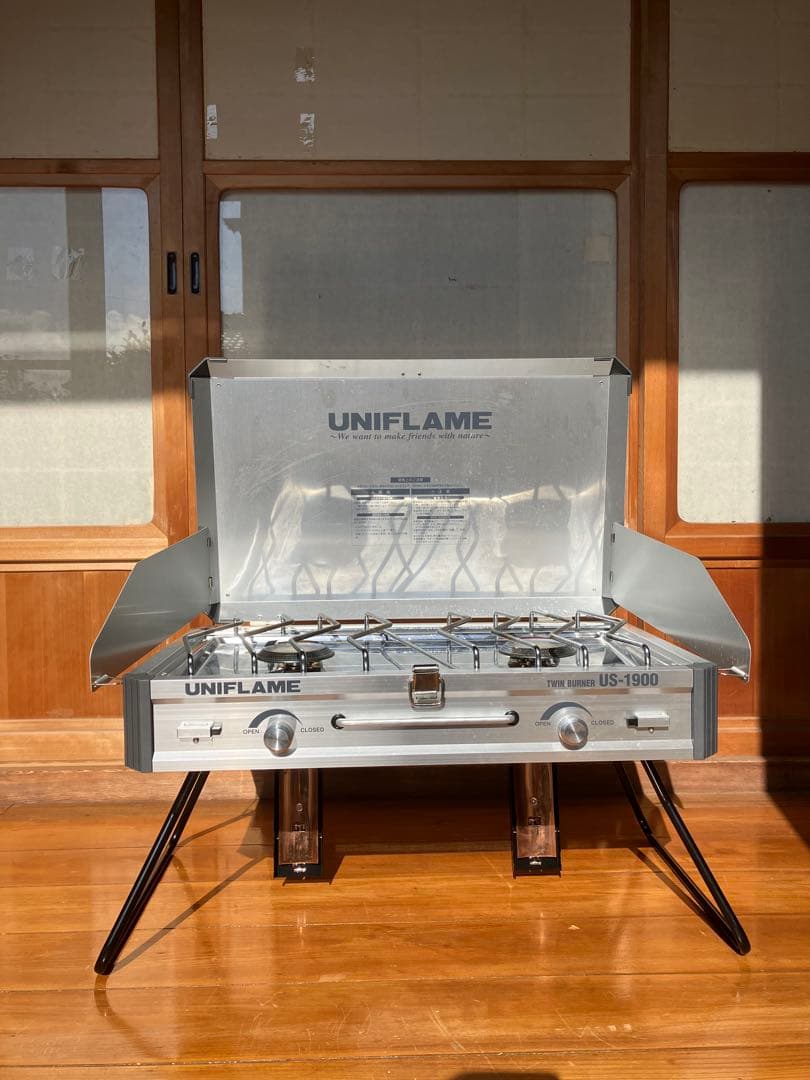 ユニフレーム（UNIFLAME）ツインバーナーコンロ US-1900