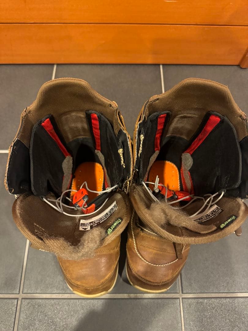 BURTON　スノーボードブーツ　ION　レザー　REDWING　25cm