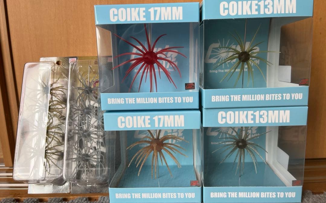 ハイドアップ新品コイケ13mm17mm旧コイケまとめ売りGGRクリアーレッド