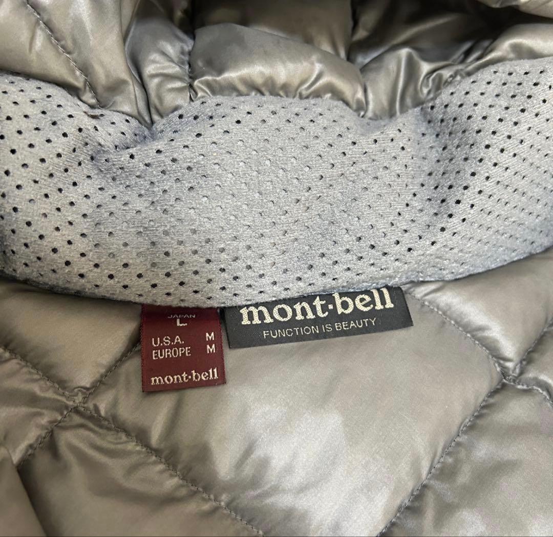 montbell ダウンジャケット　ブラック　L