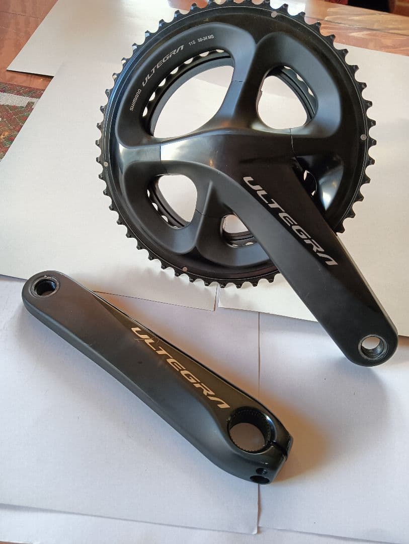 美品 SHIMANO ULTEGRA FC-R8000 50-34 170mm