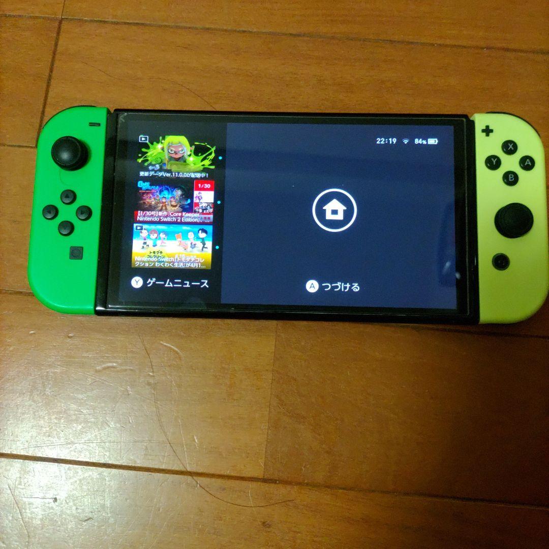 d*2様 Nintendo Switch グリーン/イエロー 本体