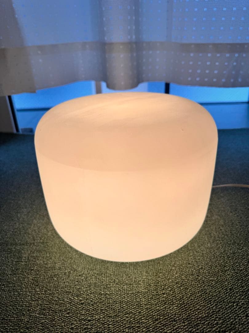 美品　廃盤 MUJI 無印良品 床置きライト 大｜フロストガラス