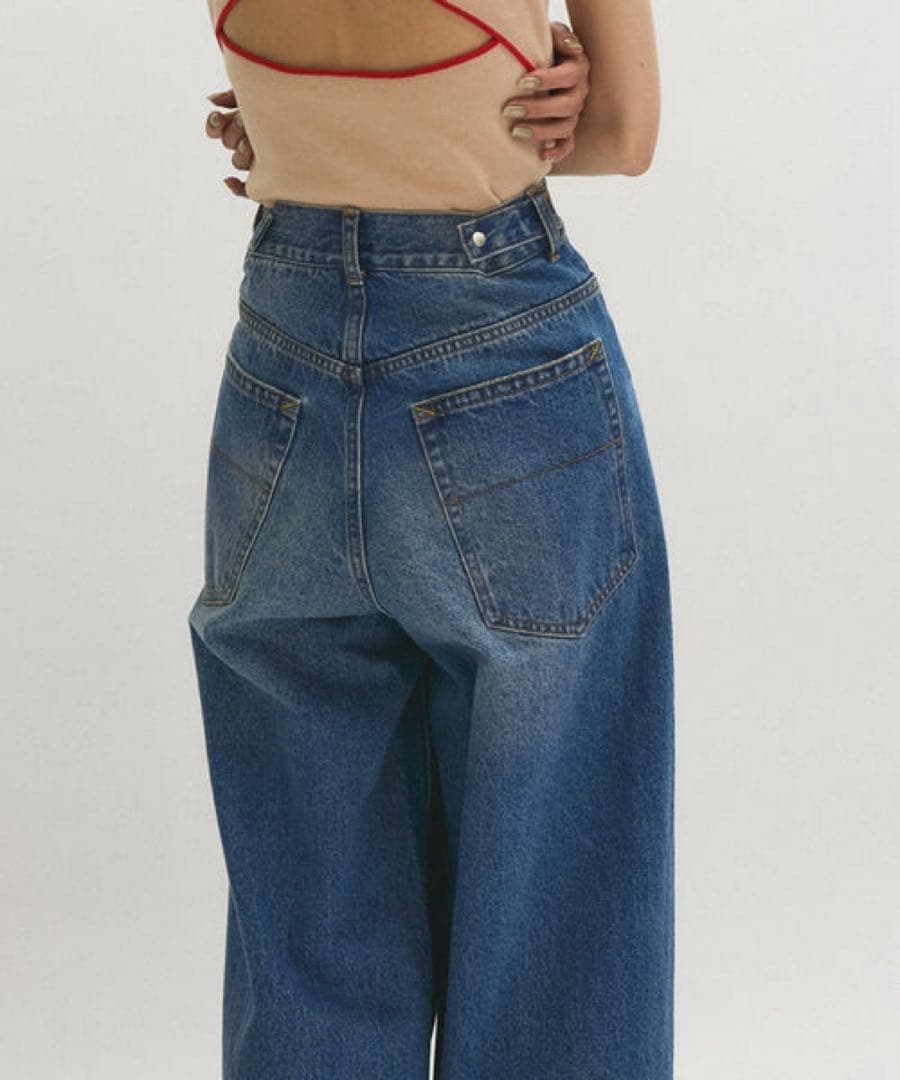 アダムエロペ - イノセンスフラワーデニム 36サイズ